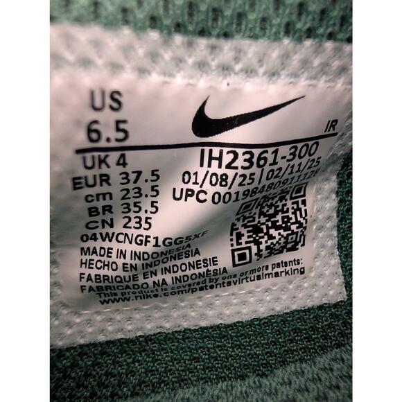 Nike Cortez TXT 2 "Evergreen Aura" Sneakers - NIB - Women's 6.5 / Men's 5 - Picture 6 of 7